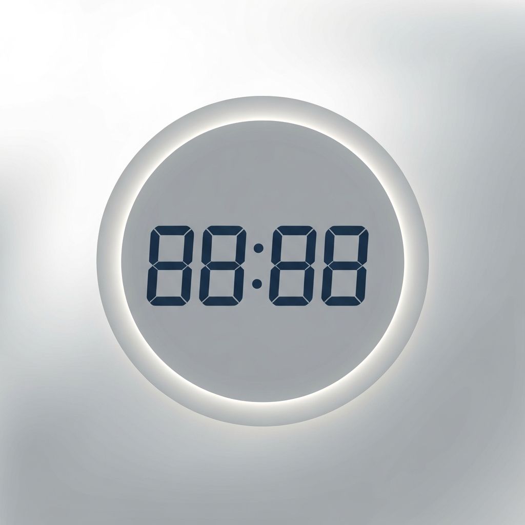 Modern Clock Widget
